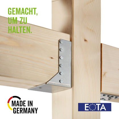 Albert's 865610 joist hanger | Type B | Sendzimir galvanized | 40 x 110 mm | Set of 25