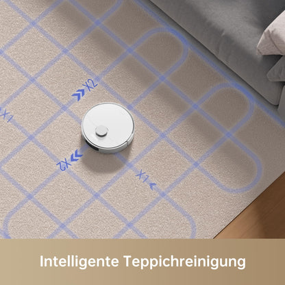 Mova S10 robotic vacuum cleaner, 7,000Pa suction power, 3DAdapt obstacle avoidance, 7mm mopping height.