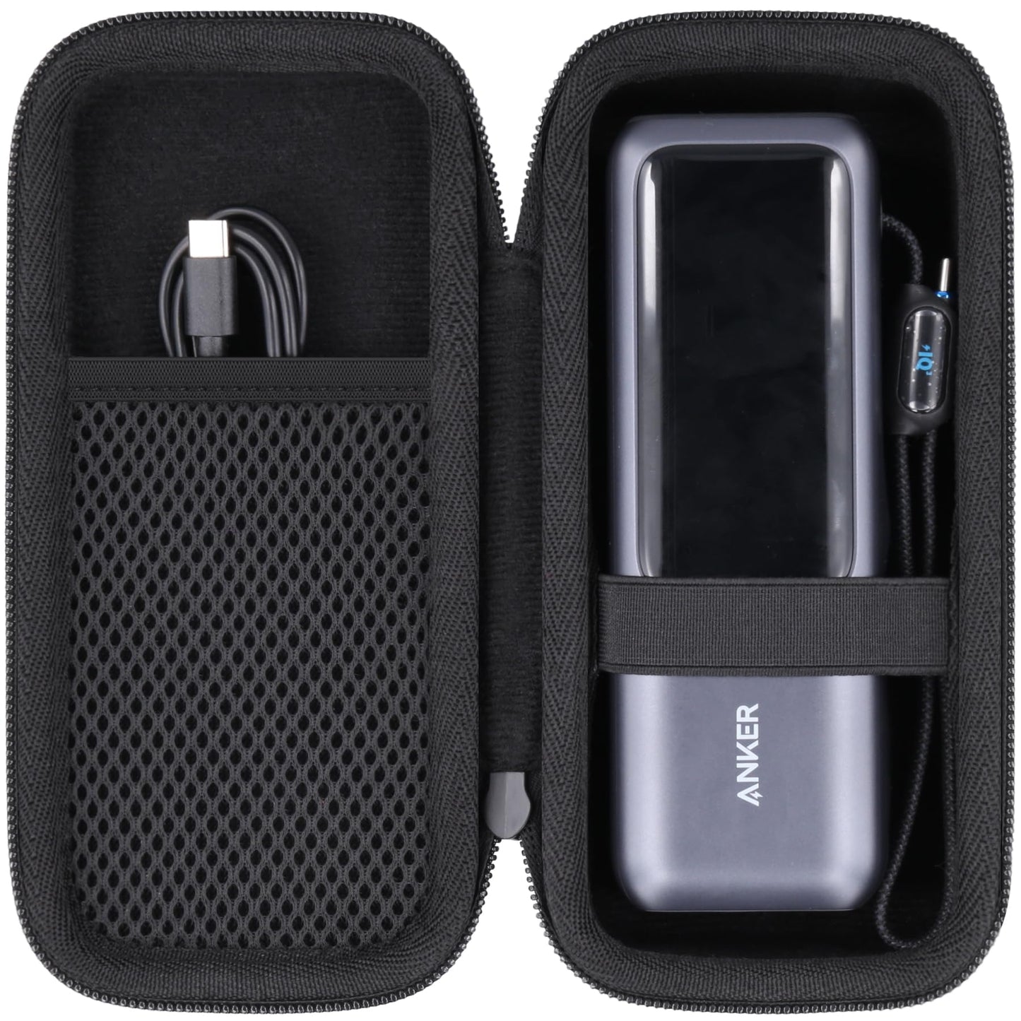 co2CREA Hard Portable Protective Case Pouch for Anker Laptop Powerbank 25000mAh 165W Powerbank Portable Charger A1695, Case Only