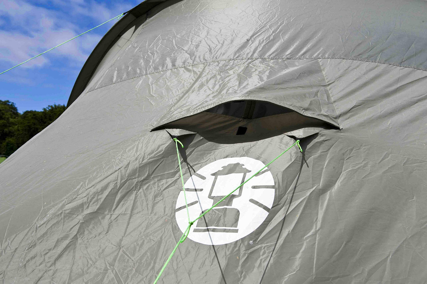 Coleman tent Ridgeline 4/6 Plus, 4/6 person tent, 4/6 person Vis-A-Vis tunnel tent, camping tent, dome tent with sun canopy, Waterproof HH 3,000mm.