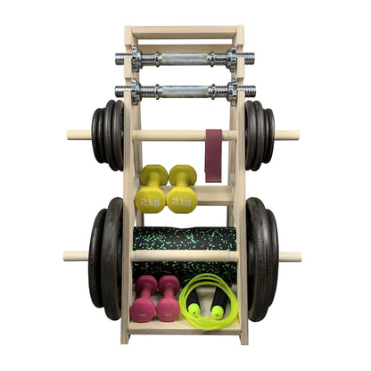 Meanswood Weight Holder for Home Gym Dumbbell Stand Multifunctional Dumbbell Rack for Dumbbells - Weight Capacity 160 kg