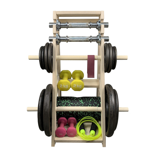 Meanswood Weight Holder for Home Gym Dumbbell Stand Multifunctional Dumbbell Rack for Dumbbells - Weight Capacity 160 kg