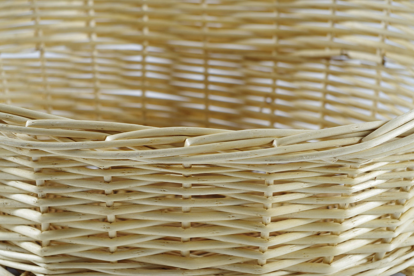 Kobolo gift basket handle basket woven willow basket - Gr 2 42x35x13/39 cm