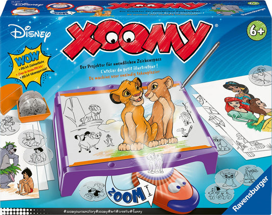 Xoomy Maxi Disney Classics and Princesses - Learn to draw, create and paint for kids 6 and up. Drawing set for endless artistic fun.