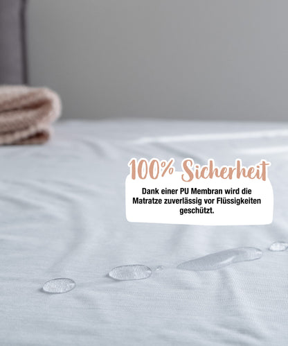 Honorchild® Mattress Protector waterproof | 100% Lyocell + Membrane | Oeko-Tex Certified | Leakage Protection Baby | Moisture Protection Mattress Protector Waterproof Mattress Pad 90x200cm