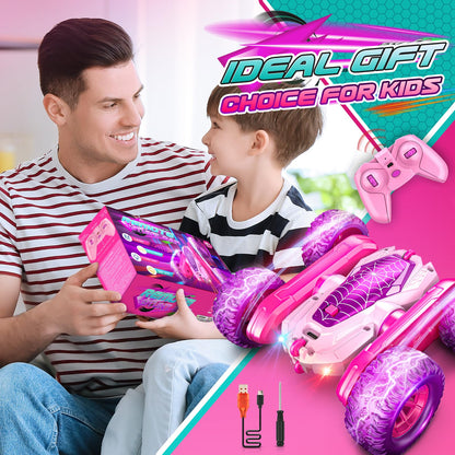 Dreamlandia Gift for Girls 3-10 Years, 2.4Ghz 4WD Remote Control Car for 3-8 Years, Outdoor Toy Easter Gifts for Kids & Girls