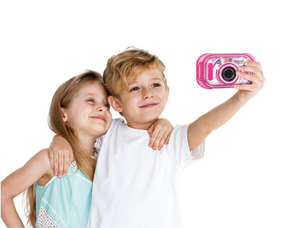 VTech 80-163554 Kidizoom Touch 5.0 Pink Kids Camera; Digital camera for kids; Children's digital camera