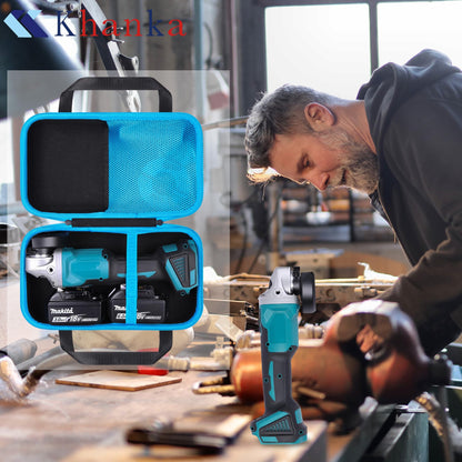 Khanka Hard Tool Case as a replacement for Makita DGA504Z 18V Li-Ion LXT Brushless Angle Grinder, Storage Cover for Makita Cordless Grinder (case only)
