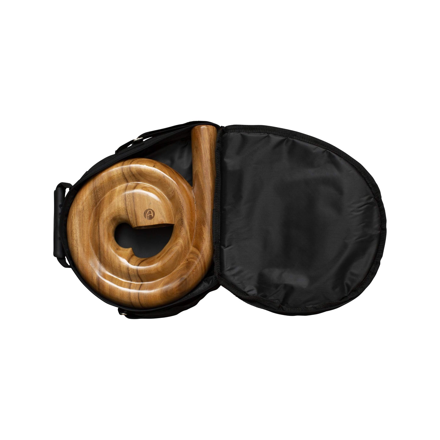 Australian Treasures - Australian Treasures Spiral Travel Didgeridoo - D- AT-Spiral including bag