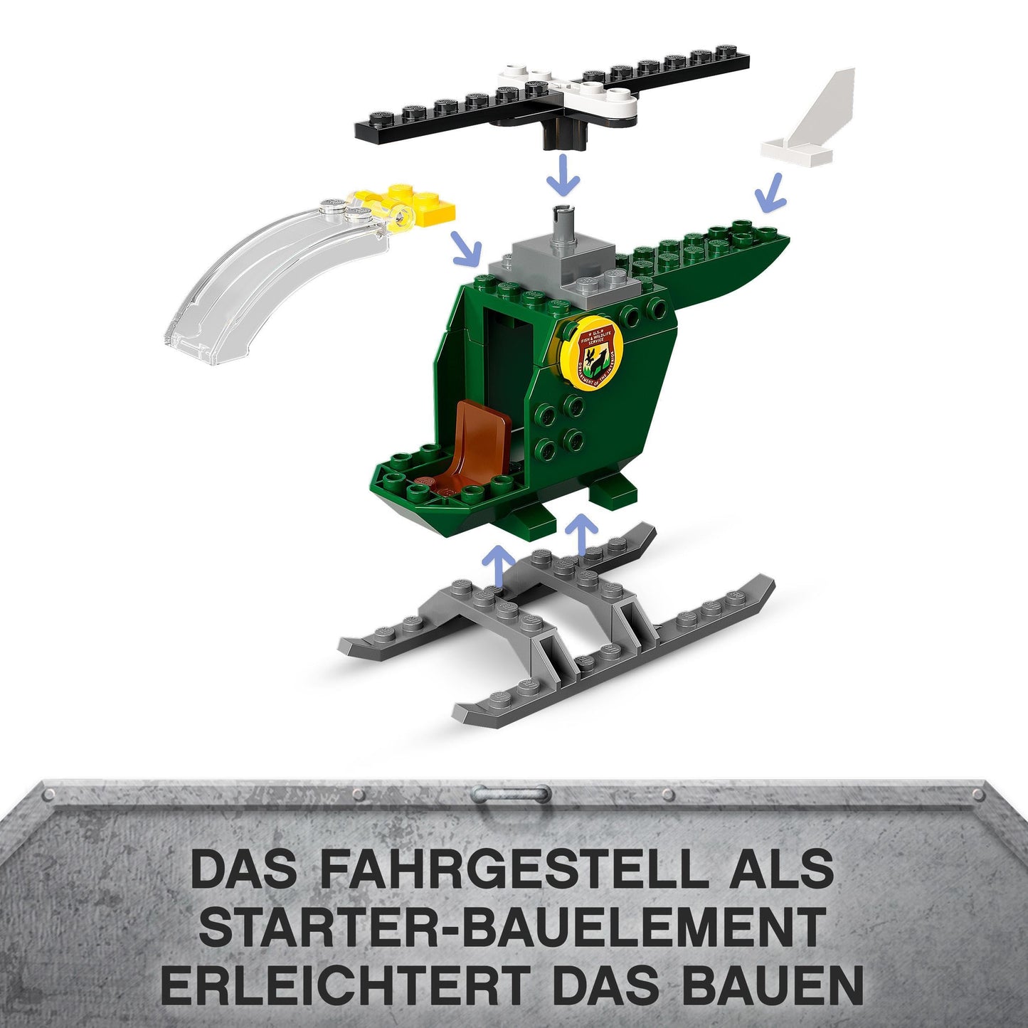 LEGO Jurassic World T. Rex Escape, dinosaur toy for ages 4+, set includes large dino figure, helicopter, airport, and toy car, perfect gift for Jurassic Park movie fans 76944