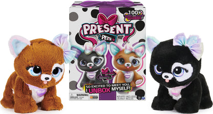 Interactive plush dog Rainbow Glitter with many sounds and functions, for ages 5 and up.