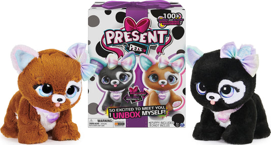 Interactive plush dog Rainbow Glitter with many sounds and functions, for ages 5 and up.