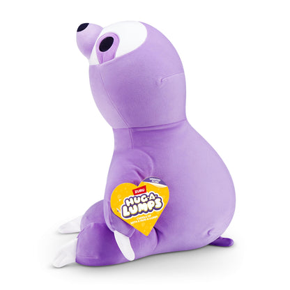 Hug-A-Lumps, cozy soft comforting plush toy, weighted plush toy 1.5 kg (35 cm), Sloth (Sydney) by ZURU, Mother's Day gift.