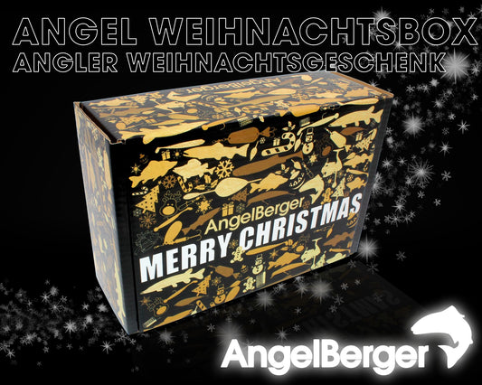 Angel Berger Angel Christmas Box. Fisherman Gift Christmas Petri Box Advent Gift (Christmas Box 1).