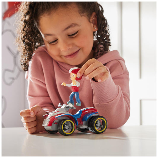 PAW PATROL, Rescue Quad with Ryder Figure (Sustainable Basic Vehicle), Toy for Kids Ages 3+