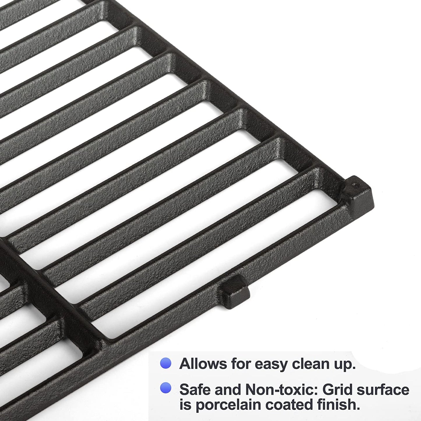 Vnierxful grill grate for Weber Spirit 300 Series, Spirit E/S 310 320 330, Spirit 700, 900, Genesis 1000-3500, Gold Silver Platinum B/C, grill grate for Weber 7638.