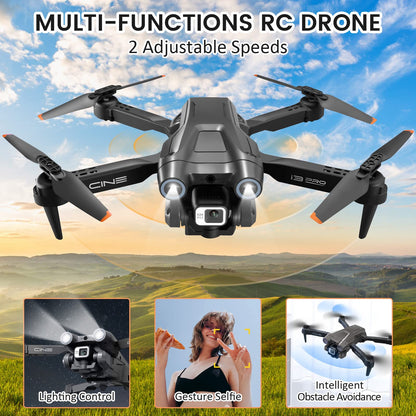Mingfuxin Foldable Drone with Camera for Beginners, RC Quadcopter Drone with App WIFI FPV Live Video, Altitude Hold, Headless Mode, One-Key Takeoff Landing for Adults Kids