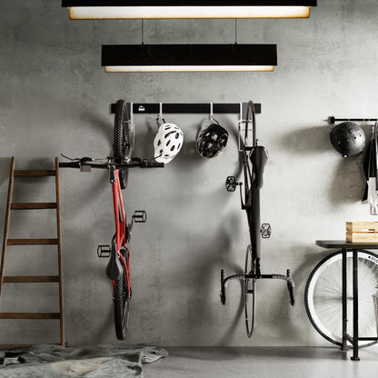 Borrow bike wall mount suitable for all bikes, such as E-bike, mountain bike, road bike, infinitely adjustable, bike wall mount