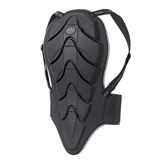 Super Shield 834 back protector for motorcycles, EN certified - Level 2, strap-on back protection, non-slip, lightweight, back protector for ski women, back protector for snowboard men, S