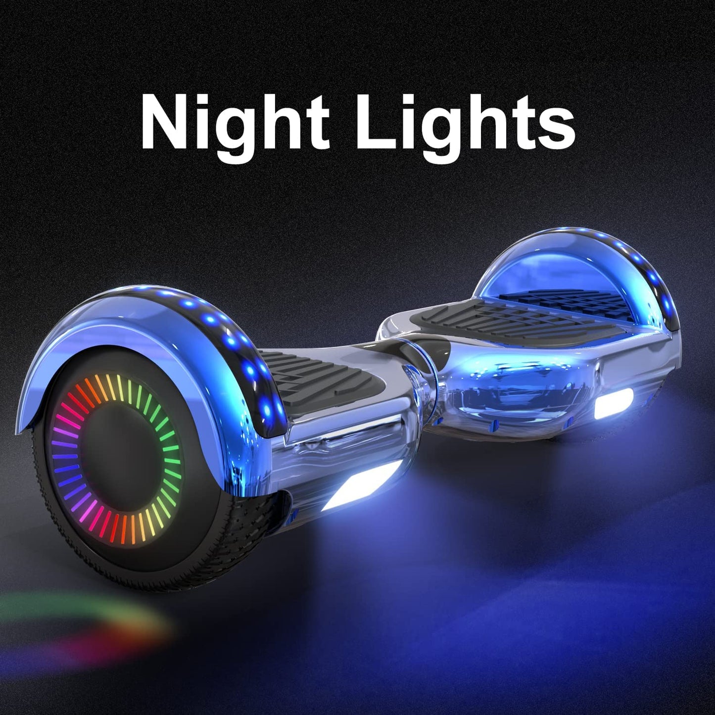 GeekMe Hoverboards, hoverboards for kids, hoverboards with Bluetooth speakers, beautiful LED lights, gift for children.