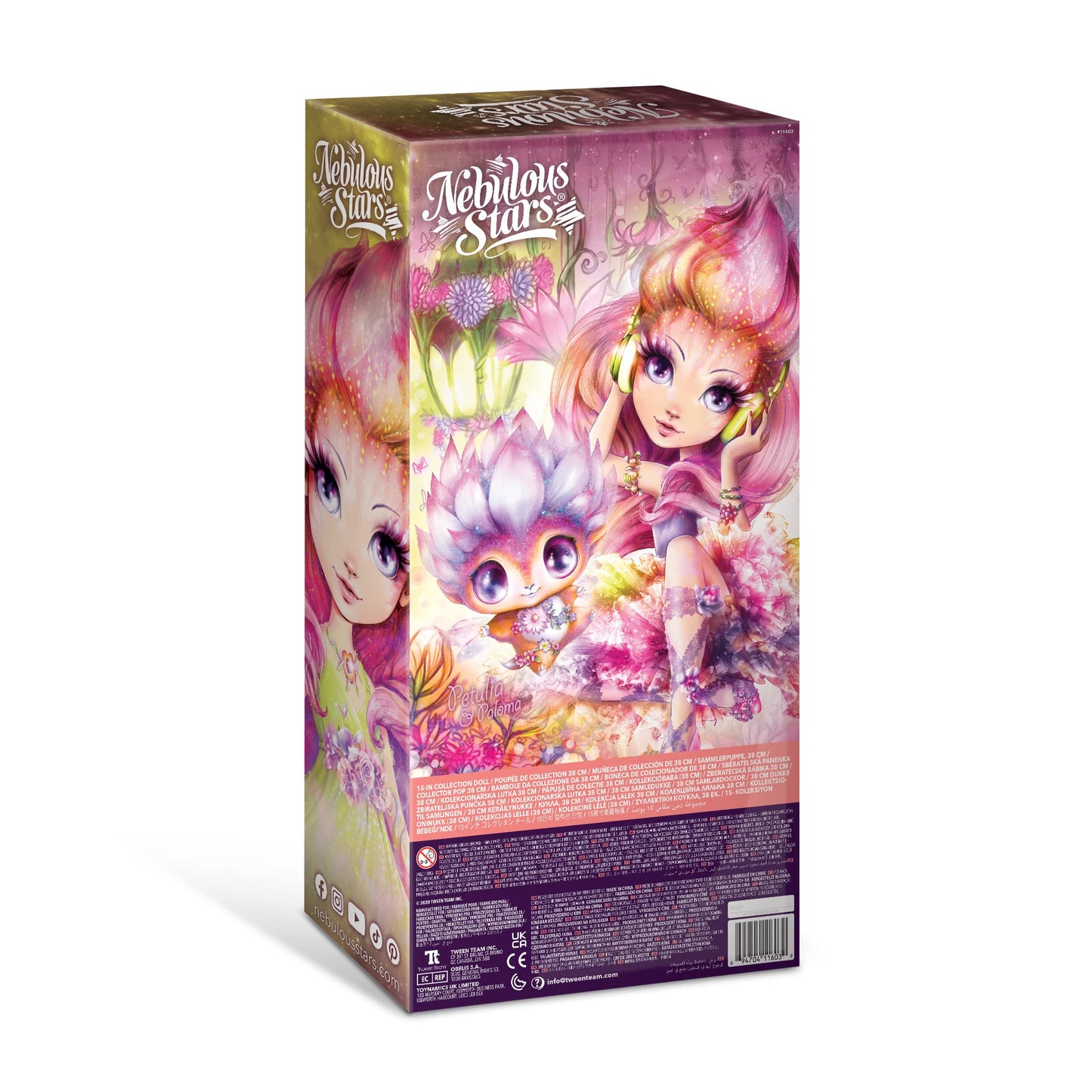 Nebulous Stars Deluxe Collectible Doll Petulia 38cm with clothing, for ages 3+