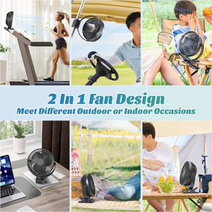 ATENGEUS USB Fan, Handheld Fan Small Mini Fan 4 Speeds, 90° Rotatable USB Quiet Fan, for Office, Home, and Outdoor (TF29)