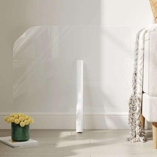 Hide adhesive film transparent self-adhesive film, 40cm×500cm, furniture wall protection film for wallpaper waterproof decoration, adhesive window kitchen backsplash film.