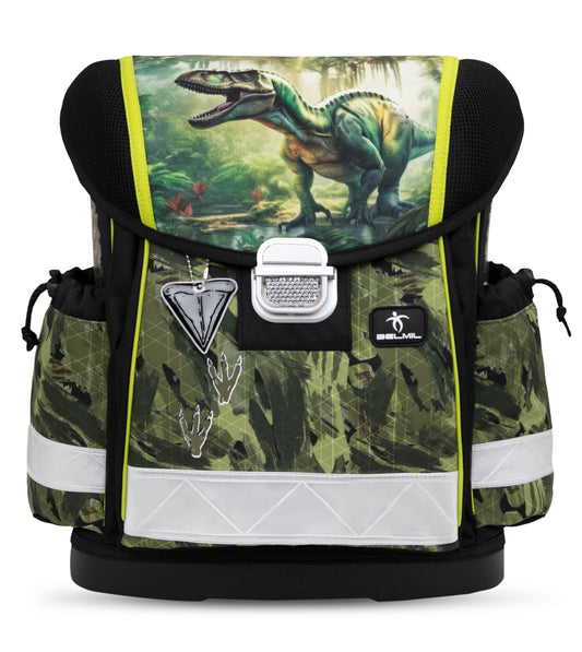 Belmil Classy school bag set 4-piece (403-13/AG/S) (Lost World)