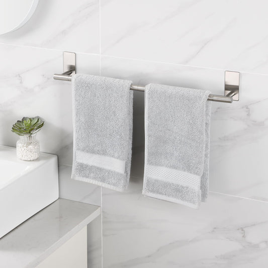 KES Towel Holder Without Drilling 60CM Towel Bar Stainless Steel SUS304 Self Adhesive Towel Rack Bathroom Brushed, BTH7300S60-2