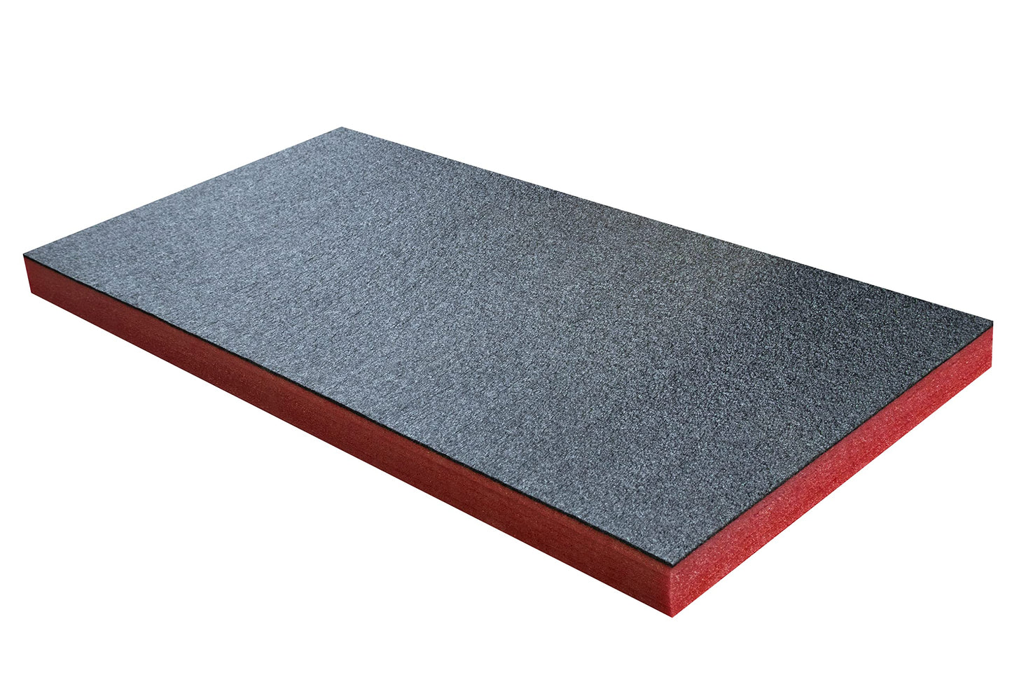 Shadow Foam Medium Sheet - 1000mm x 500mm | Cut and peel foam for toolbox organization (50mm, Red)