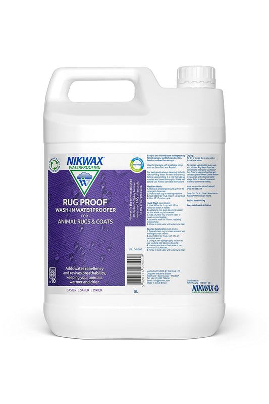Nikwax Rug Proof Wash-In Blanket Proofer - 5 liters