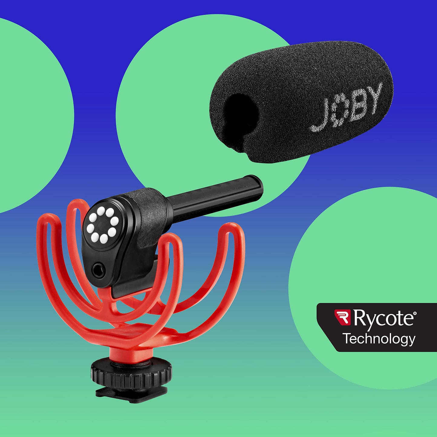 JOBY Creator Studio Complete Kit, full-size tripod with smartphone clamp, 12' ring light, Wavo On-Camera Shotgun Microphone, White Seamless Paper Background, and 3-in-1 quick charge cable 1.2m.