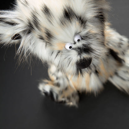 SIGIKID 39681 Ach Good Edition BeastsTown Bear for girls, boys, and adults. Recommended plush toy for ages 3 and up. White-black bear.