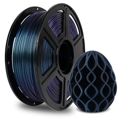 FLASHFORGE PLA 3D printer filament 1.75 mm - 1 kg Chameleon color changing (Burnt Titanium) - High precision & eco-friendly filament