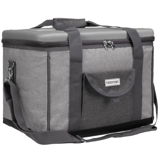 anndora cooler bag XL light gray 40 liters cooling box insulated bag picnic bag