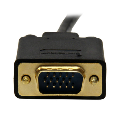 StarTech.com 1.8m DisplayPort to VGA Cable - Active DisplayPort to VGA Adapter Cable - 1080p Video - DP to VGA Monitor Cable - DP 1.2 to VGA Converter - Latching DP Connector (DP2VGAMM6B)