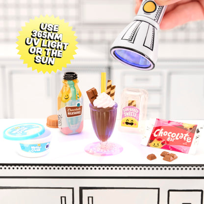 MGA's Miniverse Make It Mini Mega Buffet - Mini collectibles, DIY, resin crafting game, replica foods, for collectors + kids 8+, Not edible.