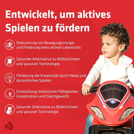 Balance bike From 4 years 5 years 6 years 7 years Kids motorcycle Ride-on vehicle Motorcycle Children Ergonomic Stable Lightweight Portable Gift Birthday Boys Girls Indoor Outdoor - INJUSA