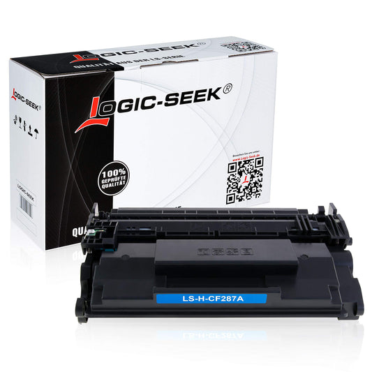 Logic-Seek toner compatible with HP CF-287A for Laserjet Enterprise M506DN M501dn Series MFP M527 M520 - Black