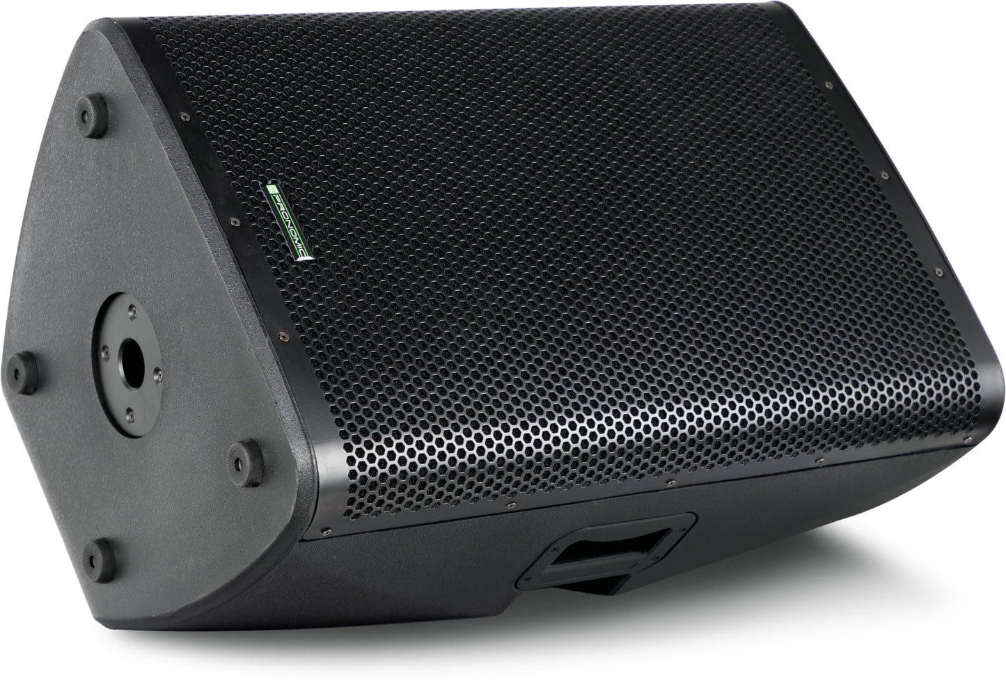Pronomic C-215 MA Stereo Set - Two active 2-way speakers - Power: 2000 watts - 15" woofer + 1.75" tweeter - Bluetooth receiver and DSP presets - Plastic housing with monitor tilt angle.