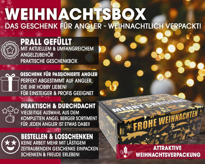 Angel Berger Angel Christmas Box. Fisherman Gift Christmas Petri Box Advent Gift (Christmas Box 1).
