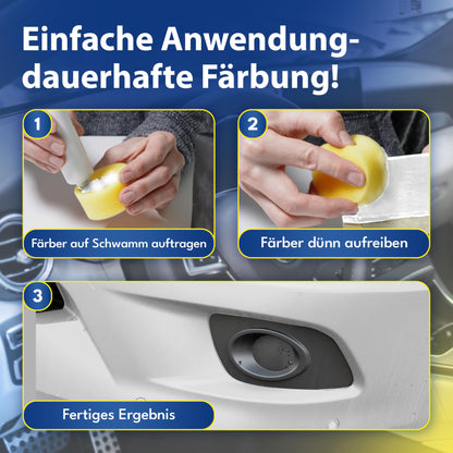 ATG® Plastic Care Auto Polish White - Premium Plastic Refresher for Cars Motorcycles Trucks - Gentle Plastic Care for Auto Exterior & Interior - Car Plastic Polish for maximum shine