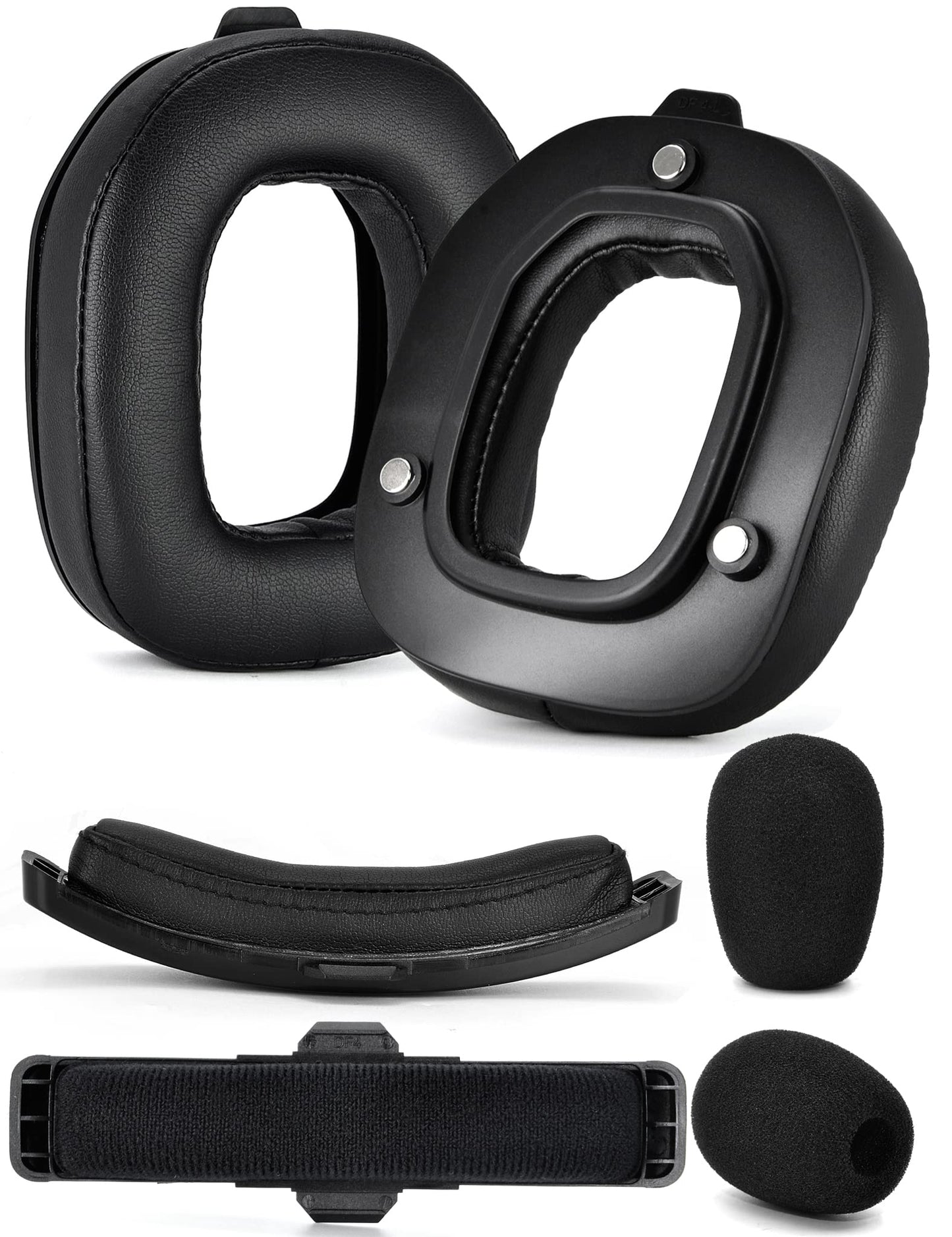A50 Gen 4 Mod Kit - defean Replacement Ear Pads and Headband Compatible with Astro A50 Gen 4, Gen 5, and A50X Headset. Features high density noise cancelling foam with extra thickness.
