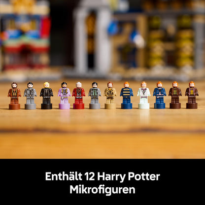 LEGO Harry Potter Diagon Alley - Display Miniature Street - 12 Microfigures to collect, incl. Harry Potter, Draco Malfoy, Hermione Granger - Gift for adults 76444
