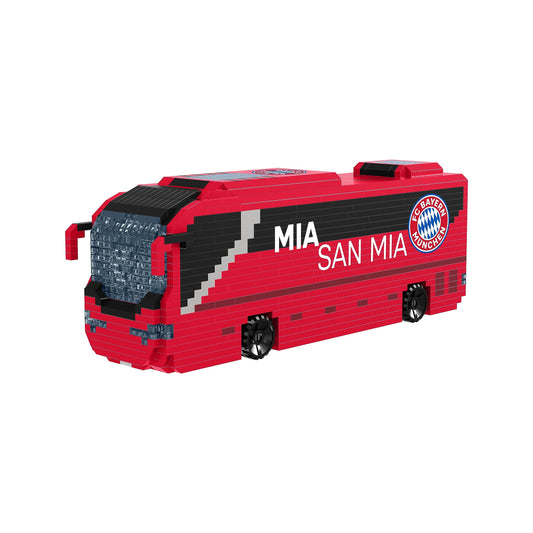 FOCO Officially Licensed FC Bayern Munich BRXLZ 3D Football Tour Bus Building Set