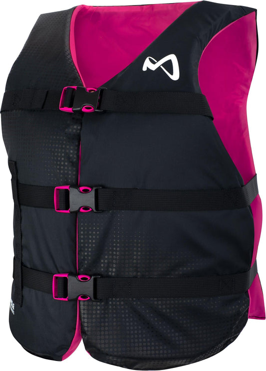 Like a life jacket for women athletes, the Sportswoman Universal 50N flotation aid is perfect for SUP, kayaking, wakeboarding, waterskiing, and boating.