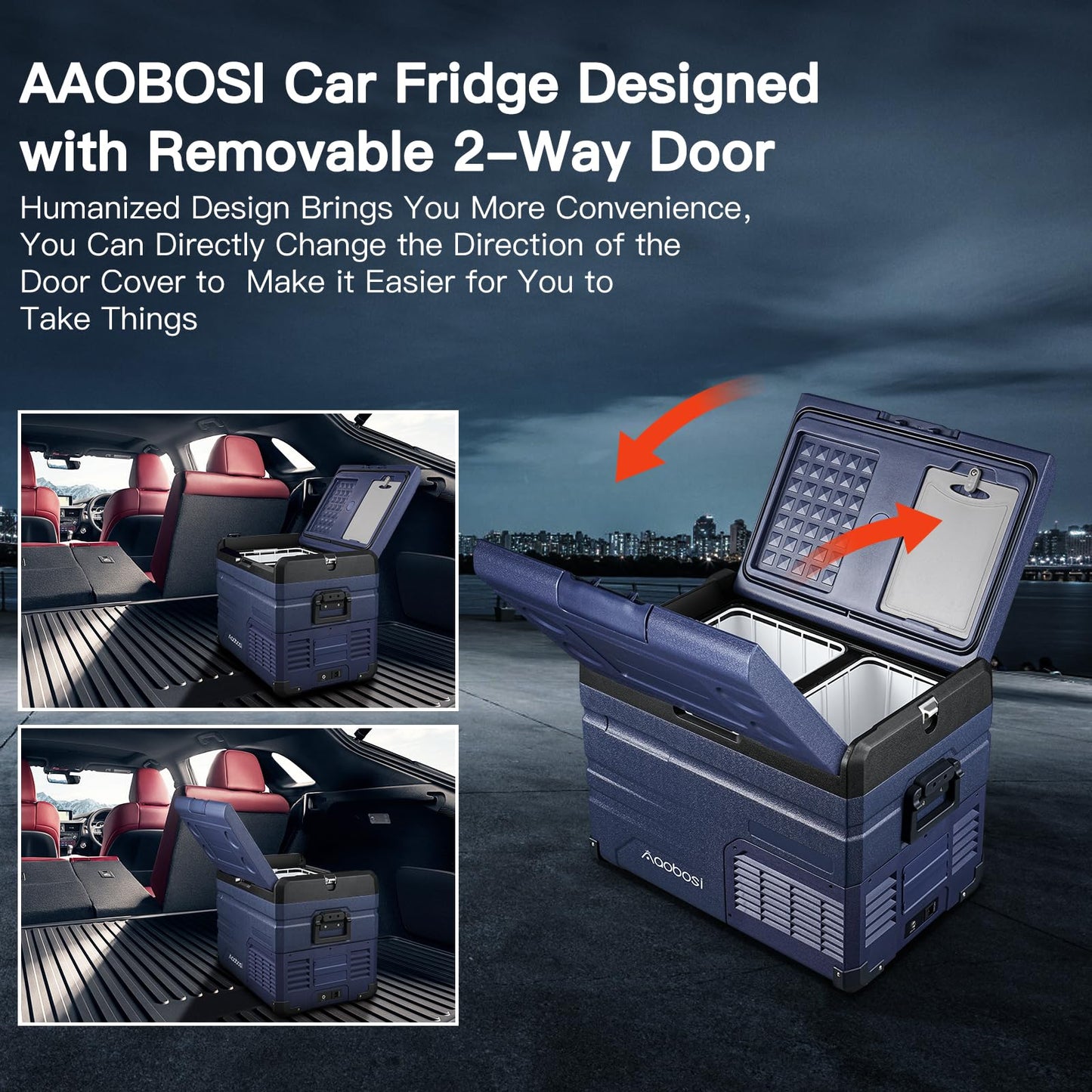 AAOBOSI cooler 12v 230v compressor