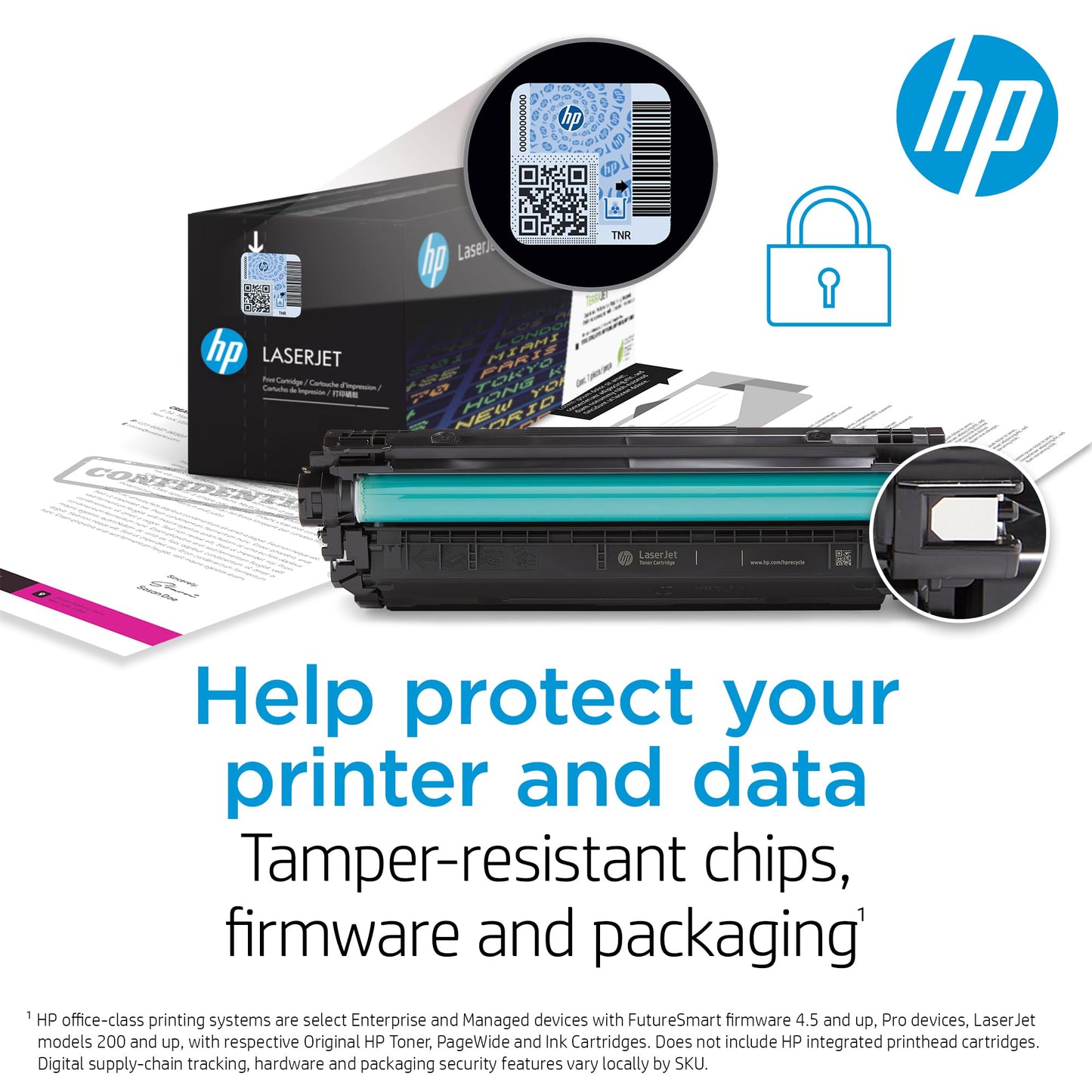 HP 646X (CE264X) Black Original High Yield Toner for HP Color Laserjet Enterprise CM4540, XXL