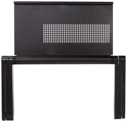 Uncaged Ergonomics Adjustable Book and Laptop Stand - portable aluminum stand for textbooks, cookbooks, recipe books, and tablets.