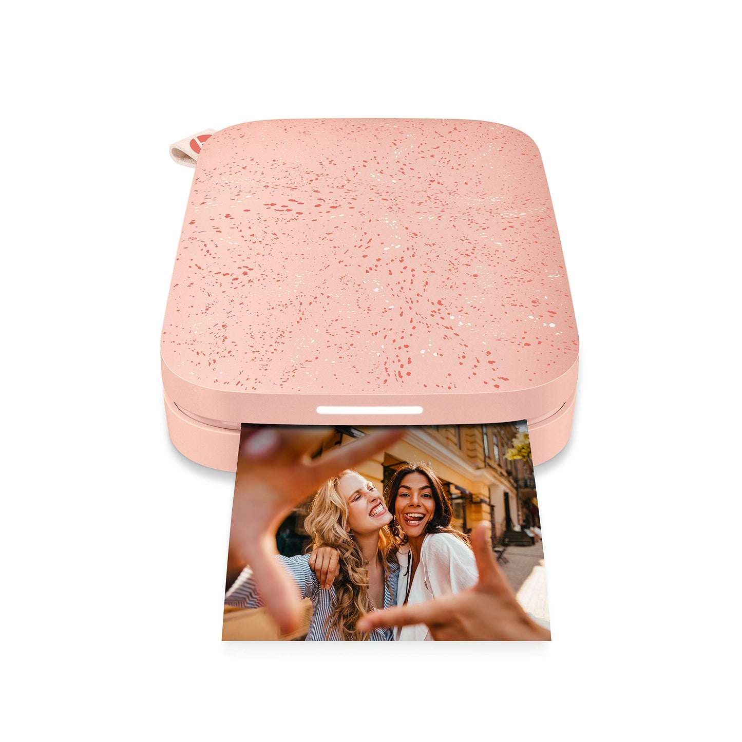 HP Sprocket Portable Instant Photo Printer, 2 x 3 inches, Blush Pink